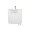 Тумба под раковину Corozo Мирра SD-00001515 70х30 напольная цвет белый
