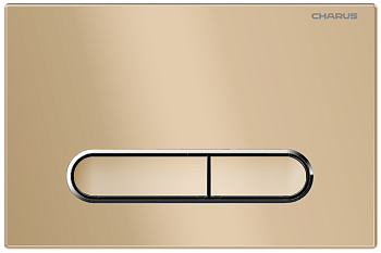 Клавиша смыва механическая CHARUS Magnus FP.340.51.01 цвет песок матовый