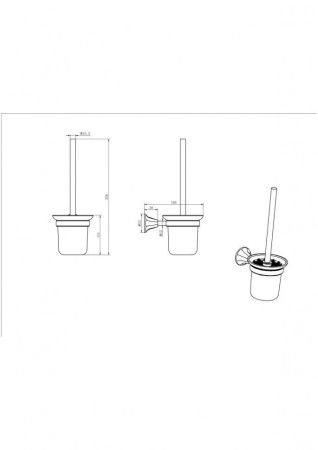 Ершик Biatrichi CeramaLux 73013-1