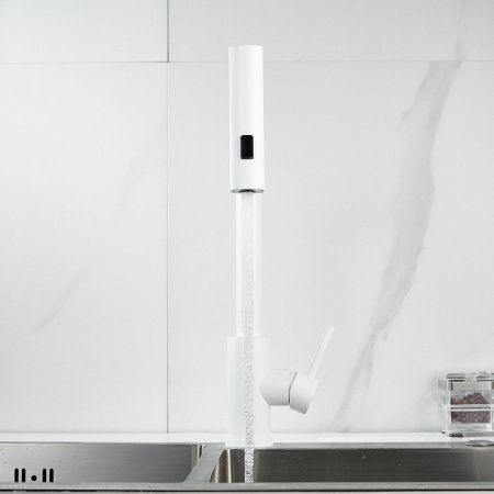 Смеситель для кухни Raffine F203C на мойку белый