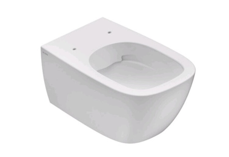 Чаша унитаза подвесная Globo GENESIS GNS02BO цвет белый матовый без сиденья смыв торнадо