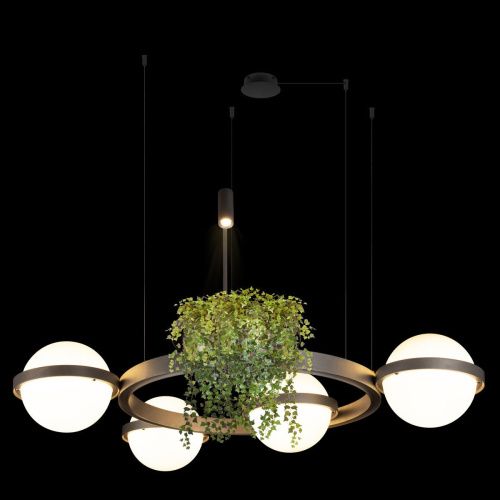Светильник подвесной Loft It Jardin 10121/4 Dark grey - фото 4