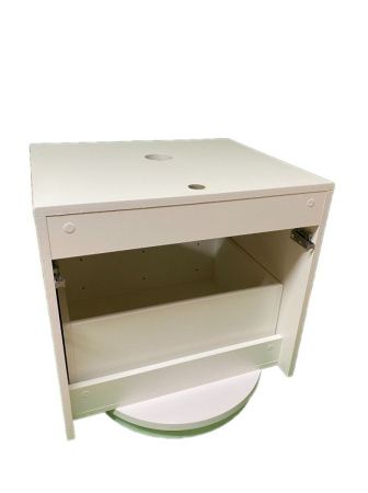 Тумба под раковину Sintesi STL.W7025 60х60 подвесная цвет белый