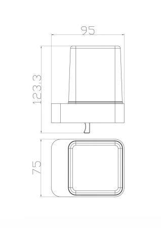 Дозатор для мыла Wonzon & Woghand WW-5252-BL