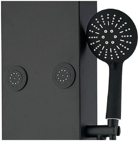 Душевая панель Aquanet Galaxy AP40-04 настенная цвет черный