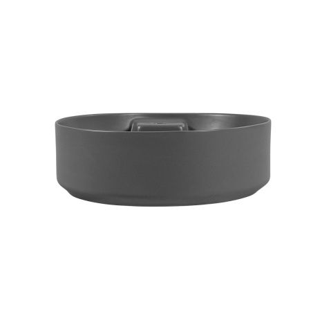 Раковина из сантехнического фарфора Aquatek ЕВРОПА AQ5212-MG 40х40 накладная цвет серый 1 отверстие под смеситель