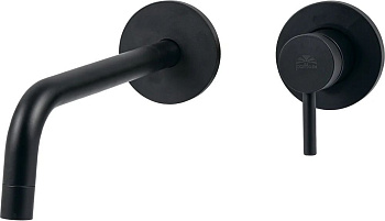 Смеситель Paffoni Light LIG006NO70 встраиваемый в стену черный