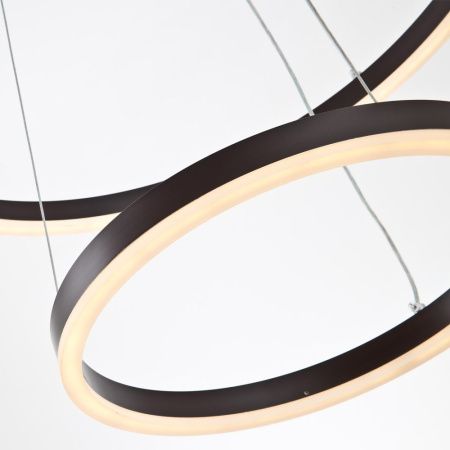 Люстра подвесная LED4U L55000-2HL BR