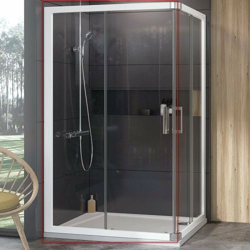 Душевая дверь Ravak 1ZI40100Z1 80х190 стекло прозрачное профиль белый