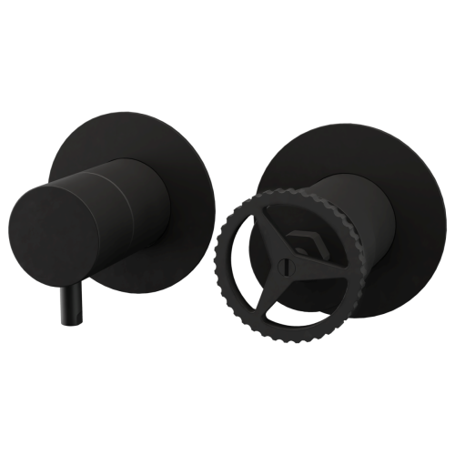 Смеситель для душа Remer Chrono CH93ZPNO встраиваемый в стену черный