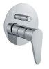 Смеситель для ванны и душа Fiore 88CR7506 настенный хром