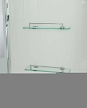 Душевая кабина AvaCan EM EM3912LLED 120х90 асимметричная с крышей ориентация левая