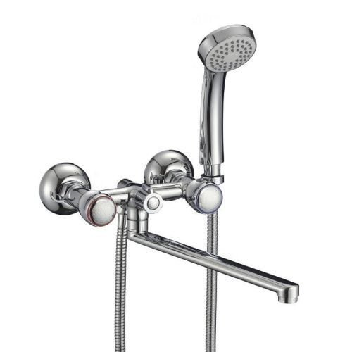 Смеситель для ванны D-Lin D143811-F настенный хром - фото 2