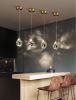 Светильник подвесной Delight Collection Crystal rock II (Црыстал роцк ИИ) 9701P/1 brass