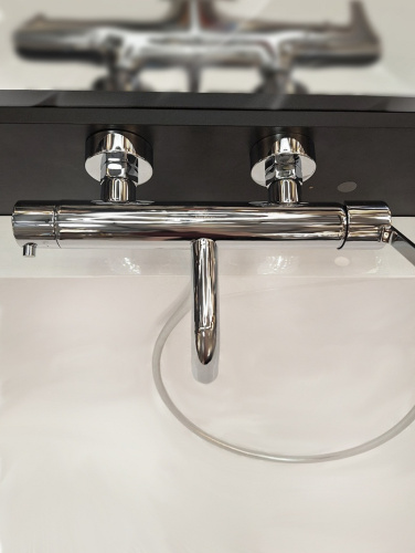 Смеситель для ванны AltroBagno Unione AltroBagnoUnione0220Cr настенный хром - фото 5