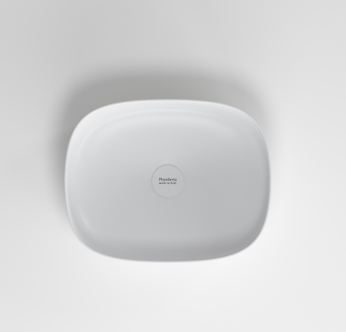 Раковина Plumberia Selection Veloma 48 см VELOMA OVAL BO накладная цвет белый матовый - фото 3
