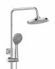 Душевая стойка Orange Thermo T02S3-912cr настенная цвет хром с термостатом