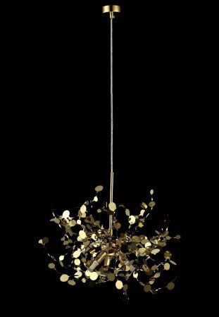 Светильник подвесной Crystal Lux Garden (Гарден) GARDEN SP3 D400 GOLD