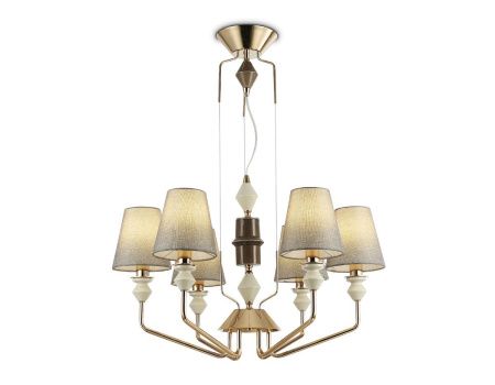 Люстра подвесная Ambrella Light Ceramo Classic (Церамо Цлассиц) LH75401