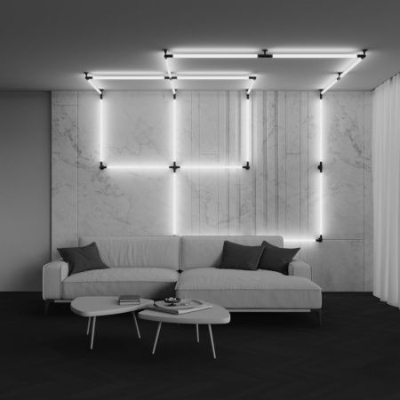 Трековый светодиодный светильник Maytoni Technical Larc C148CL-L900-13W3K-B