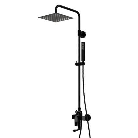 Душевая стойка WasserKRAFT Glan A16701 настенная цвет черный