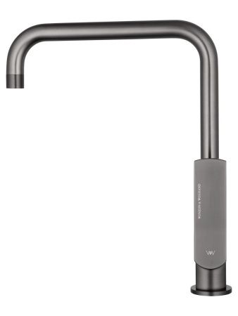 Смеситель для кухни Wonzon & Woghand WW-L1006-BGG на мойку серый