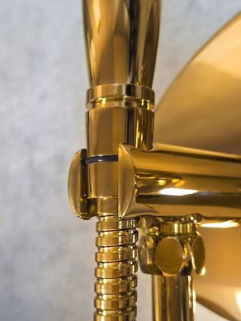 Гигиенический душ со смесителем AltroBagno Beatrice AltroBagnoBeatrice060113Or золото