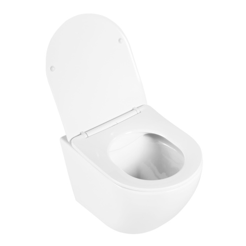 Комплект унитаз с инсталляцией с клавишей смыва BelBagno UNO BB3105CHR/SC/BB002-80/BB014-SR-BIANCO - фото 4
