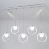 Люстра подвесная LED4U L7103-7 WТ