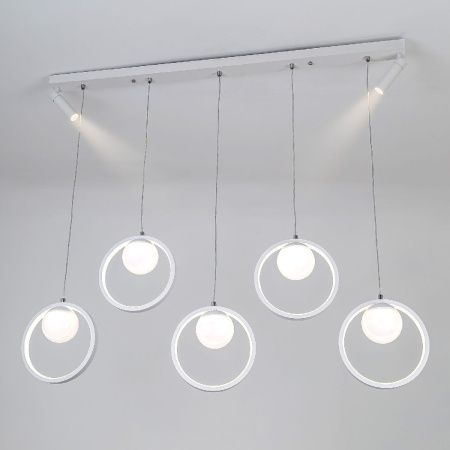 Люстра подвесная LED4U L7103-7 WТ