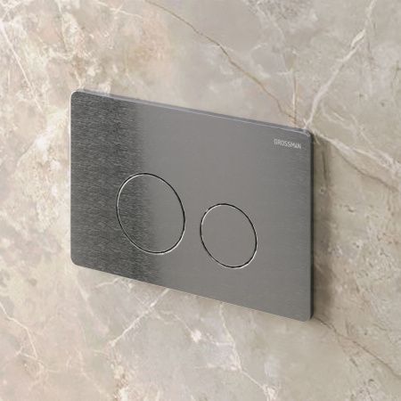 Клавиша смыва механическая Grossman Style 700.K31.05.42M.42M цвет серый