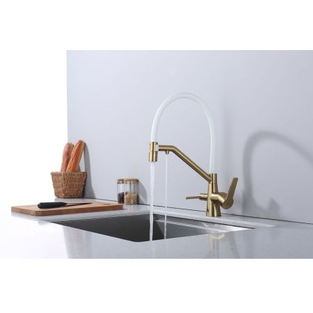 Смеситель для кухни Raglo R80 R80.62.03 на мойку золото