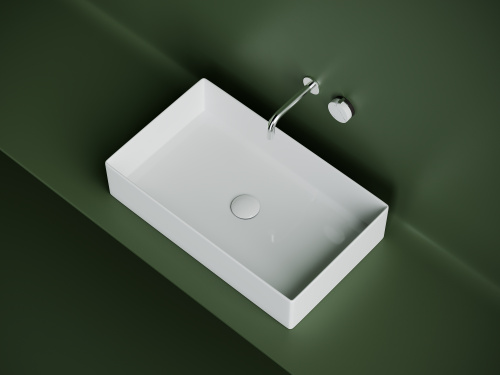 Раковина Ceramica Nova ELEMENT 60 см CN6070 накладная цвет белый - фото 3