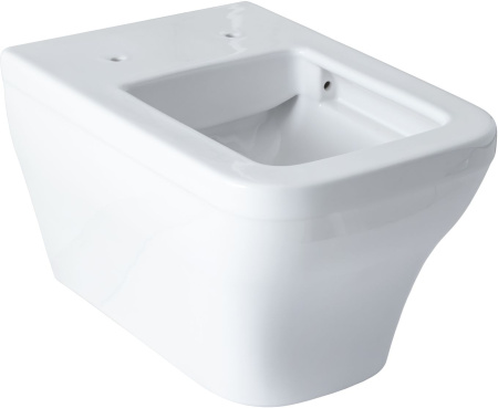 Чаша унитаза подвесная Allen Brau Infinity 4.21011.20 цвет белый без сиденья безободковая каскадный смыв