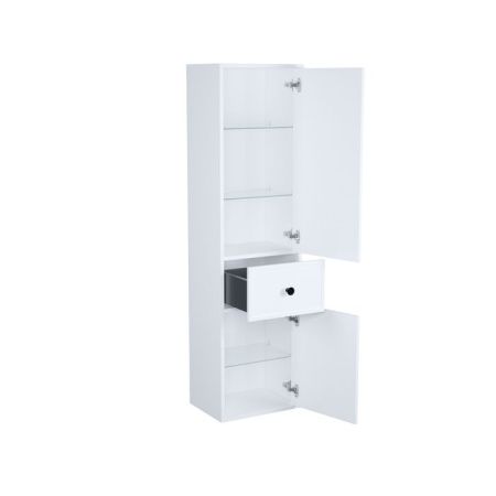 Шкаф-пенал Iddis Torr TOR40W0i97 40х150 подвесной цвет белый