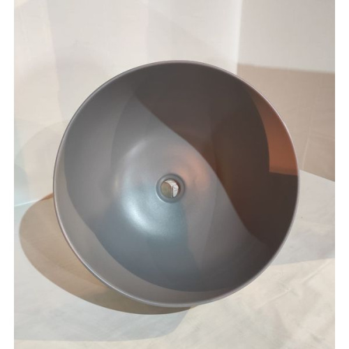 Раковина White Ceramic Dome 45 см W0307FM накладная цвет серый матовый
