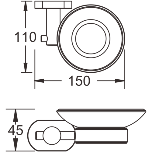 Мыльница BELZ B90502 - фото 3