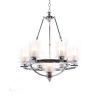Люстра подвесная Lumina Deco Santini (Сантини) LDP 1220-7 CHR+WT