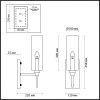 Бра Odeon Light DIATRA (ДИАТРА) 4689/1W