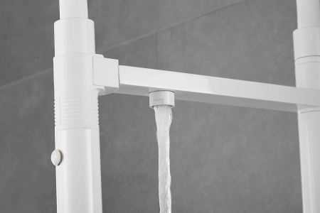 Смеситель для кухни Rose R958C на мойку белый