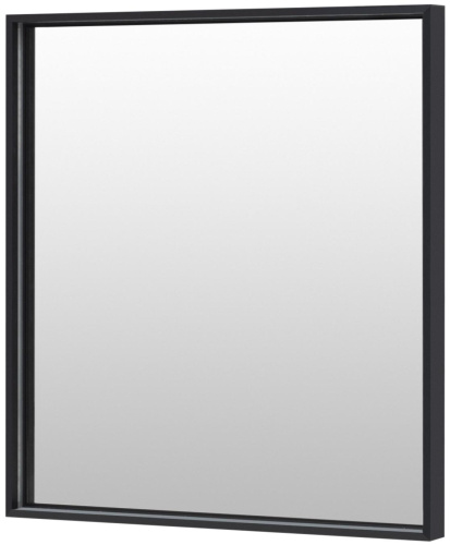 Зеркало в ванную De Aqua Алюминиум 00261701 70х75 цвет черный - фото 3
