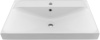 Раковина керамическая Aquanet Flash 00333267 71х47 полувстраиваемая цвет белый 1 отверстие под смеситель
