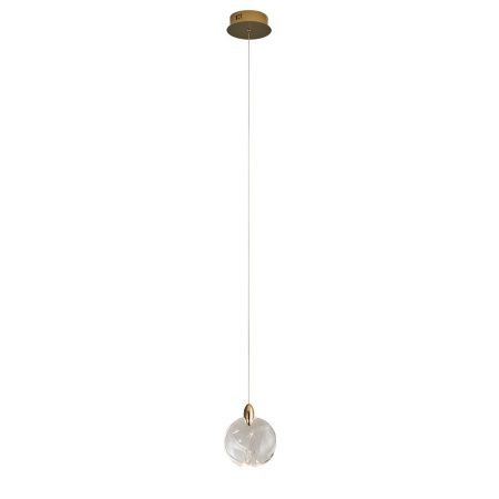 Светильник подвесной Delight Collection OD2440-1 gold/clear