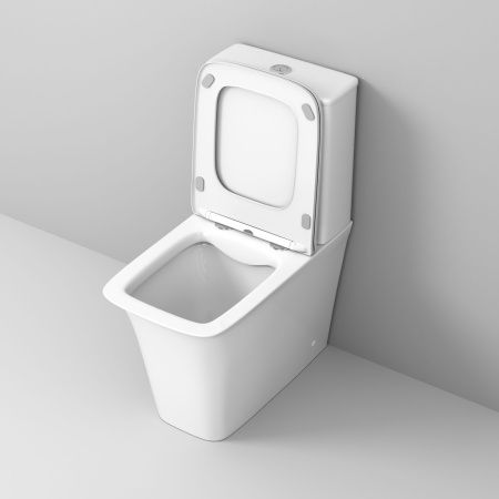 Унитаз напольный с бачком Grossman Galaxy GR-4468S белый с сиденьем микролифт безободковый каскадный смыв