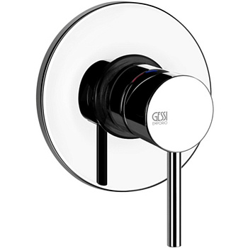 Смеситель Gessi Emporio Via tortona 18761#031 встраиваемый в стену хром без термостата