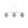Светильник подвесной Lumina Deco Capri (Цапри) LDP 11327B-3 PR WT