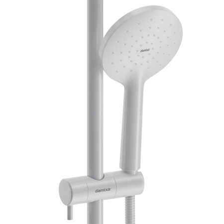 Душевая стойка Damixa Jupiter 977000200 настенная цвет белый