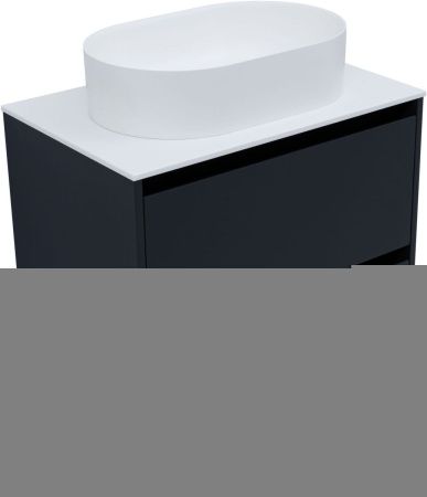 Тумба под раковину Allen Brau Activity 1.34003.AM 70х50 подвесная цвет черный