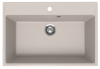 Кухонная мойка Ulgran Quartz Forte 760-10 76х51 цвет песочный