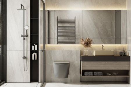 Унитаз подвесной Abber Bequem AC1101TMG серый с сиденьем микролифт безободковый смыв торнадо